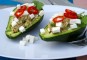 Avocado gevuld met sardines